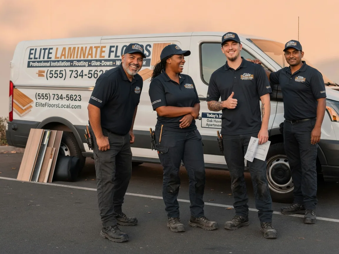 Laminate flooring installation company in Drasco, AR